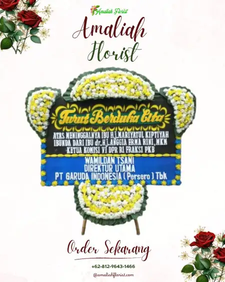 Papan Bunga Duka Kuwaron